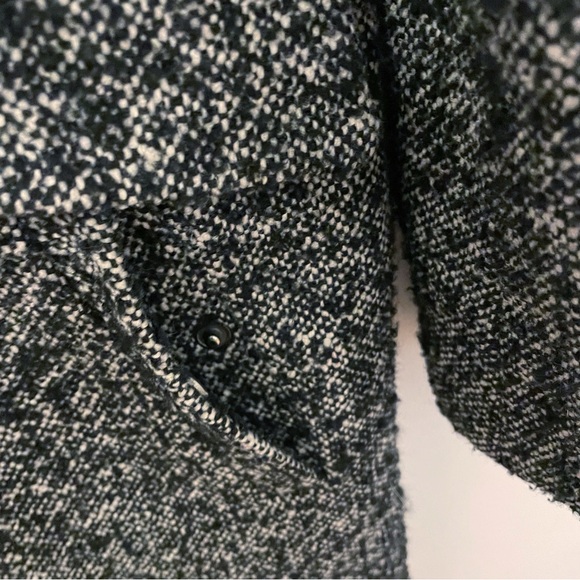 Soia&Kyo classic black and white boucle coat size M - Picture 12 of 16